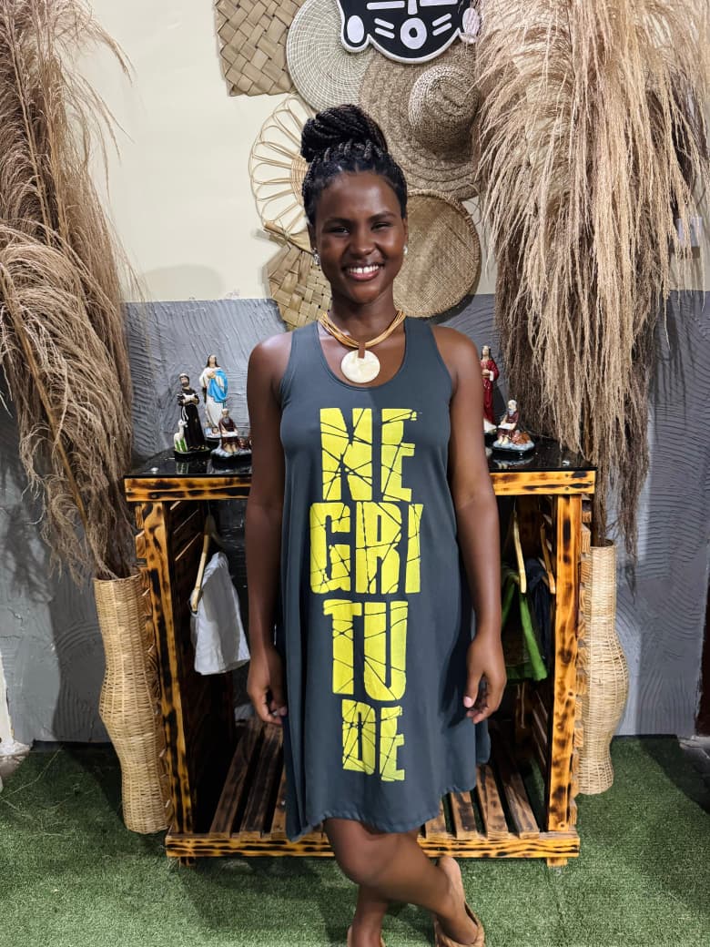 VESTIDO CURTO NEGRITUDE