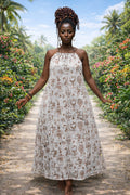 vestido longo orixás