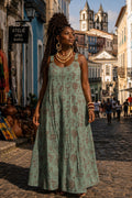 Vestido longo orixás vd